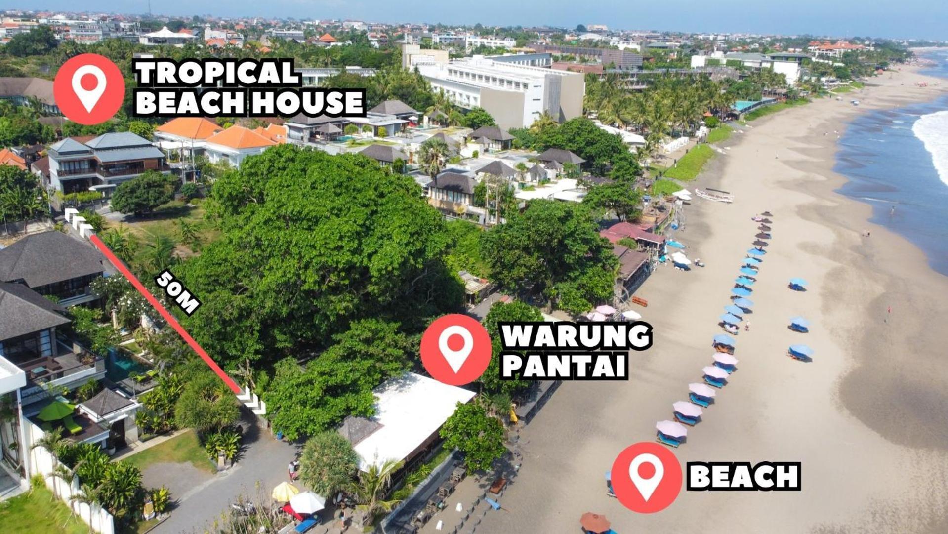 Tropical Beach House Bali Seminyak  Exterior photo